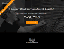 Tablet Screenshot of casl.org