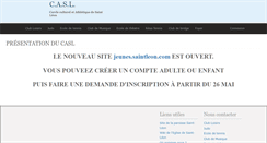 Desktop Screenshot of casl.fr