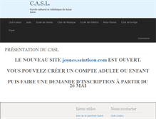 Tablet Screenshot of casl.fr